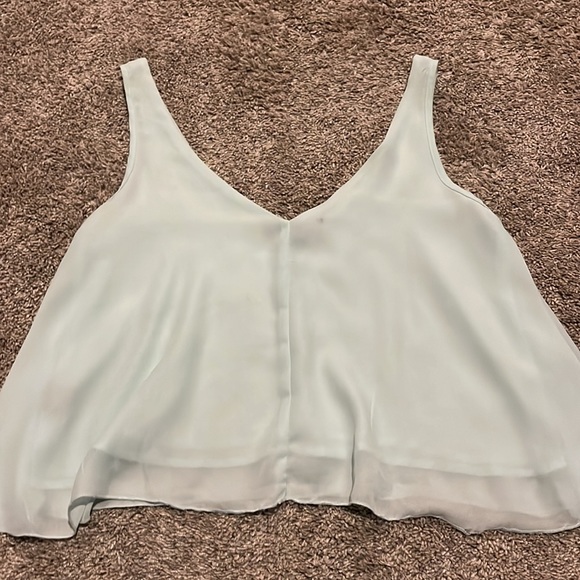Flowy Mint Tank - Picture 4 of 4
